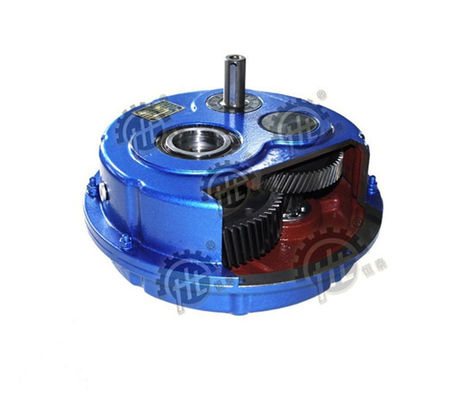 La piccola asse ha montato il riduttore di velocità/riduttore di velocità elicoidale 180Nm - coppia di torsione calcolata 17000Nm